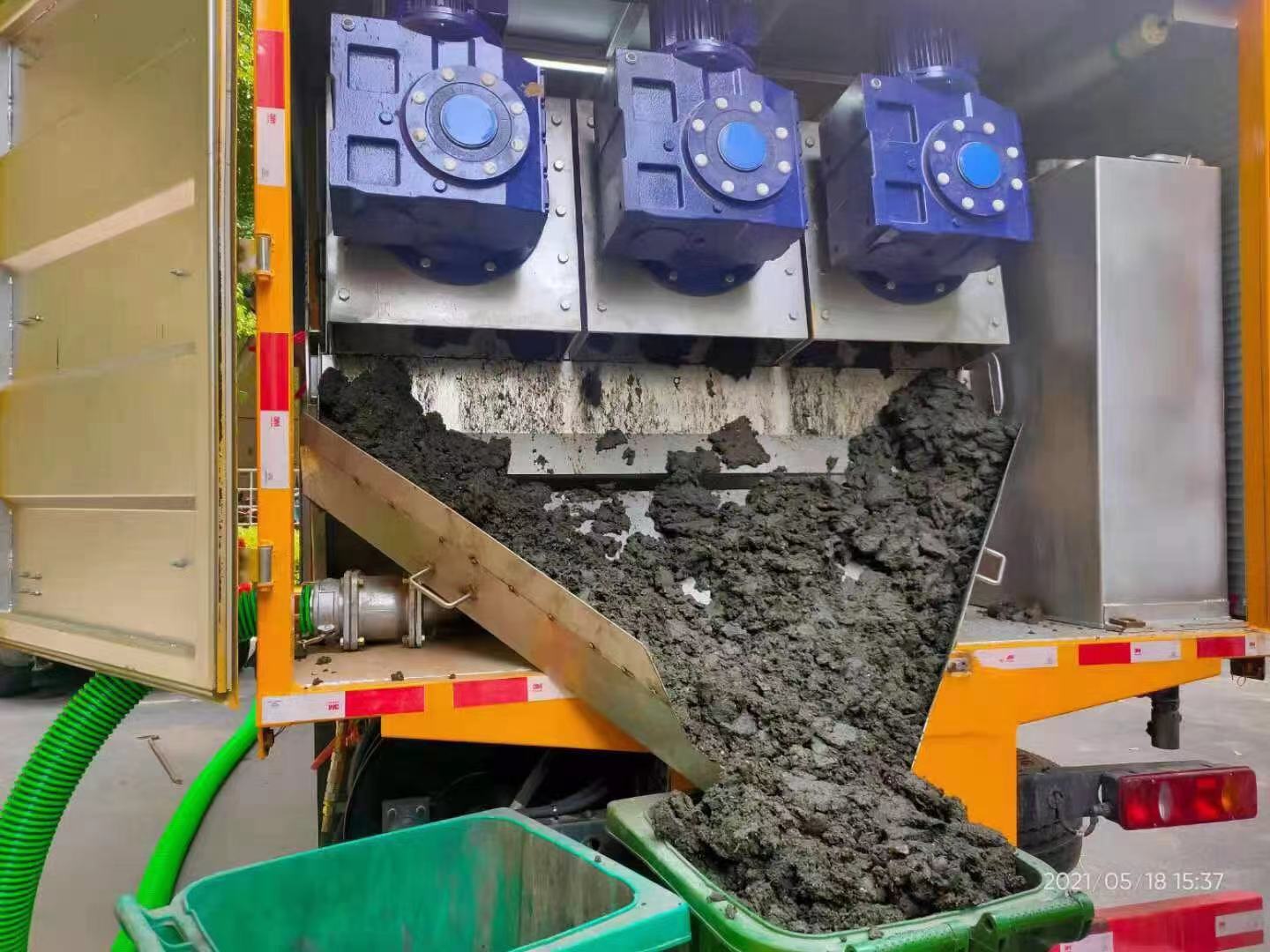 偏关化粪池清掏城市维护站-泥浆净化干湿分离处理